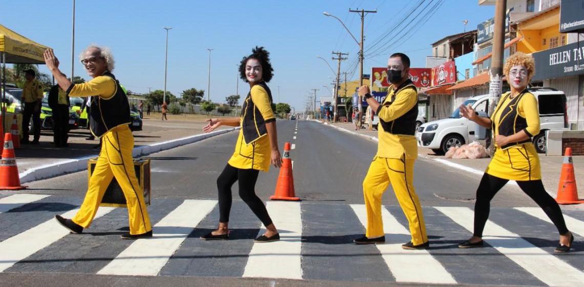 Blitz educativa celebra o Dia Mundial do Trânsito e da Cortesia ao Volante