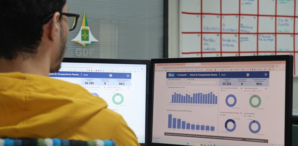 Distrito Federal registra crescimento de 107% nos pedidos de acesso à informação
