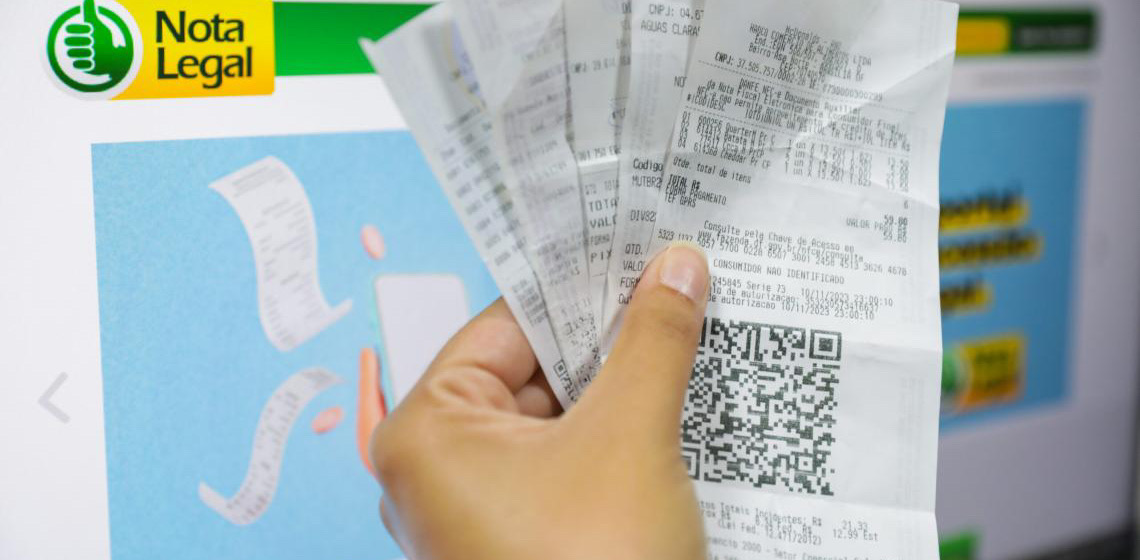 Premiados no Nota Legal começam a indicar conta bancária. Saiba como fazer