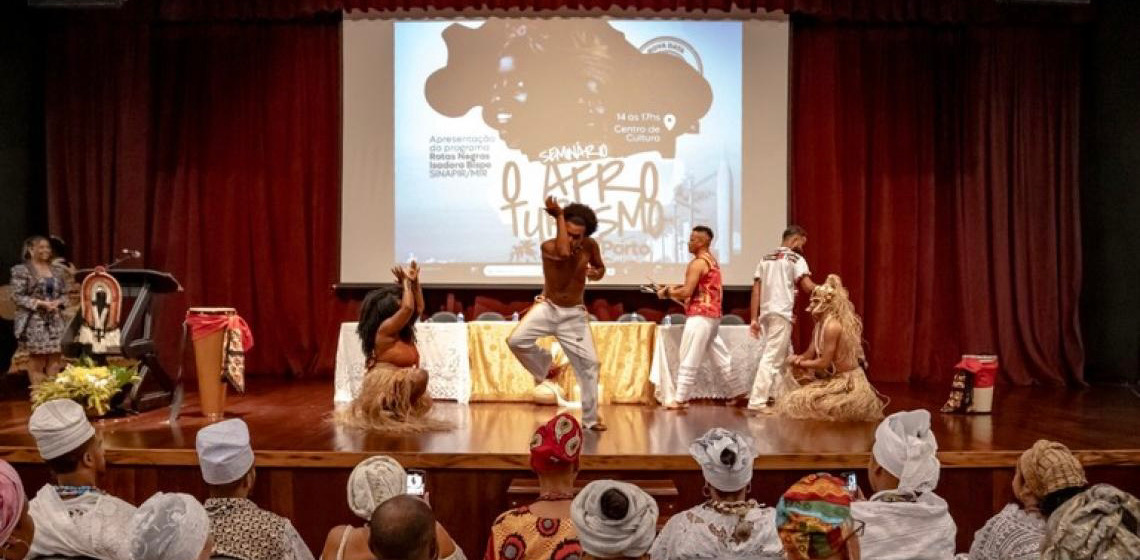 MTur participa de Seminário de Afroturismo para promoção do Rotas Negras