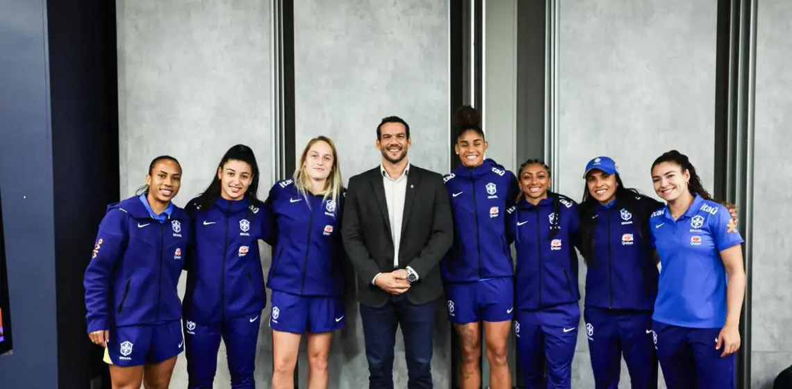 Novo presidente da CBF projeta mais investimentos no futebol feminino
