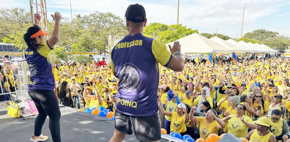 Programa Ginástica nas Quadras celebra mais de três décadas de saúde e inclusão