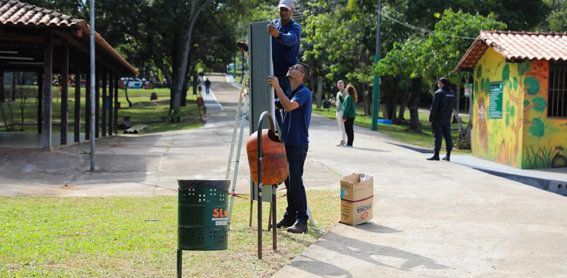 De cara nova: Parque Saburo Onoyama tem diversas reformas por meio do programa Reviva Parques