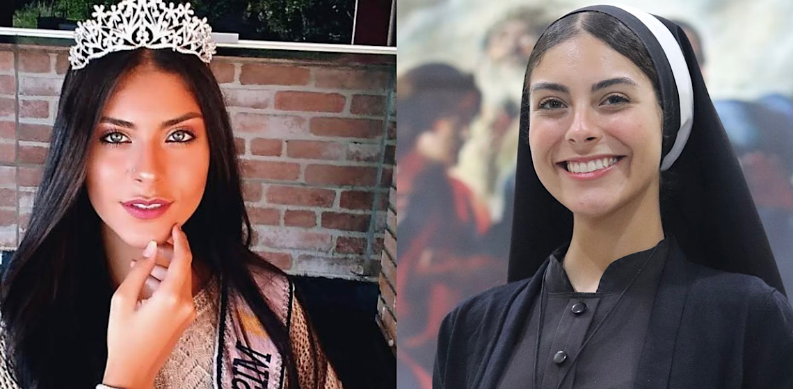 'Jesus merece esposa bonita': ex-miss, freira fugia de casa para ir à missa