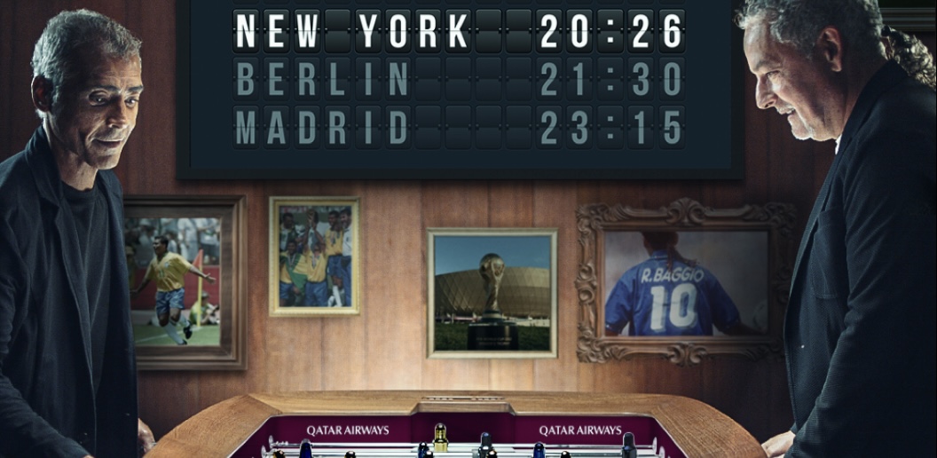 Qatar Airways lança campanha para Copa com Romário