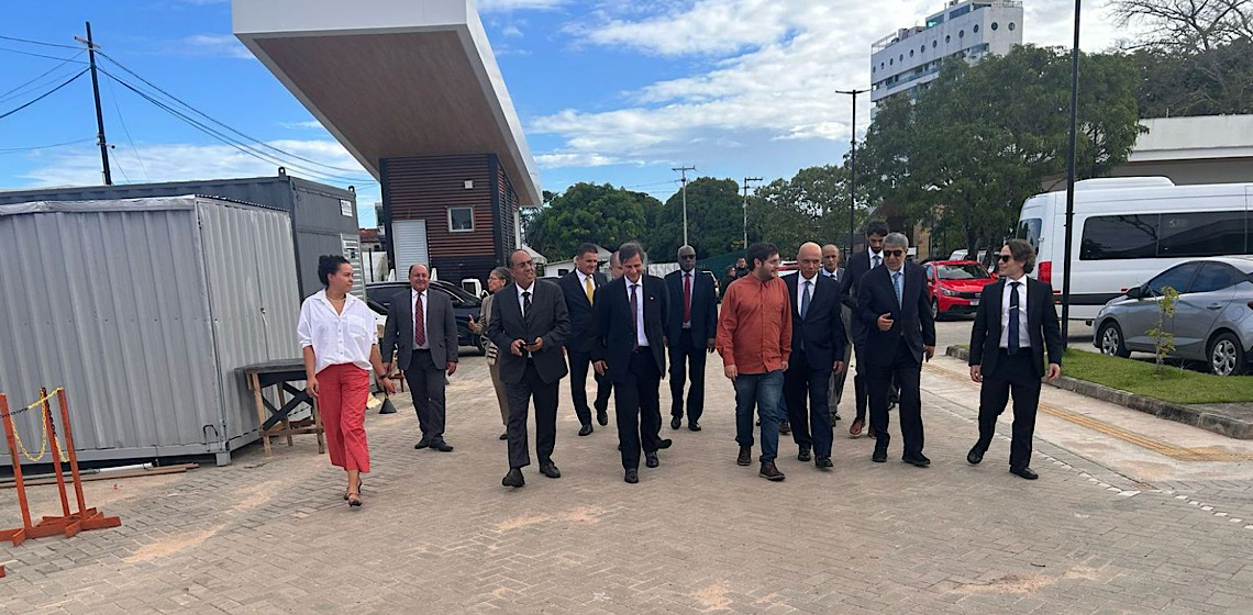 Delegação de embaixadores conhecem nova face do Brasil no Pará