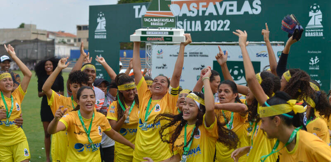 Taça das Favelas DF chega à sua 6ª edição em 2025 com finais no Estádio Bezerrão