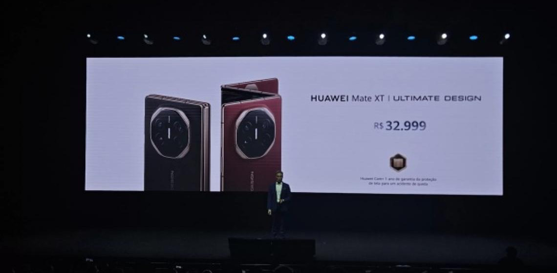 Huawei apresenta novos produtos e revela planos para inaugurar sua primeira loja física no Brasil