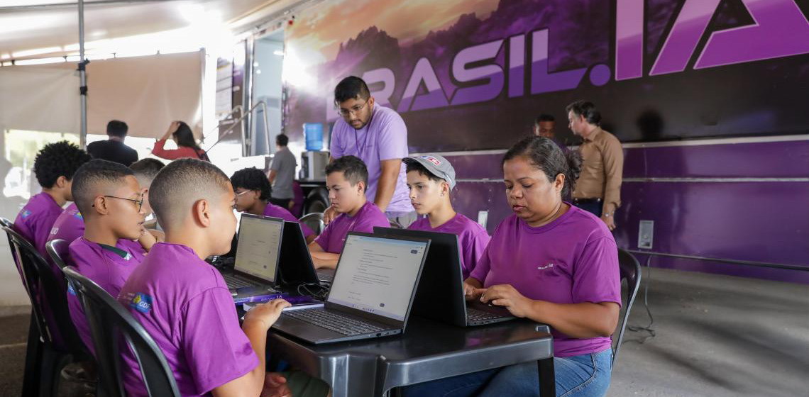 Projeto Brasíl.IA oferece 800 vagas para cursos de tecnologia em quatro cidades