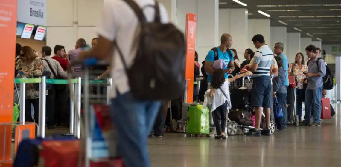 Movimentação aérea doméstica cresce 14% em maio. Segundo melhor resultado do ano