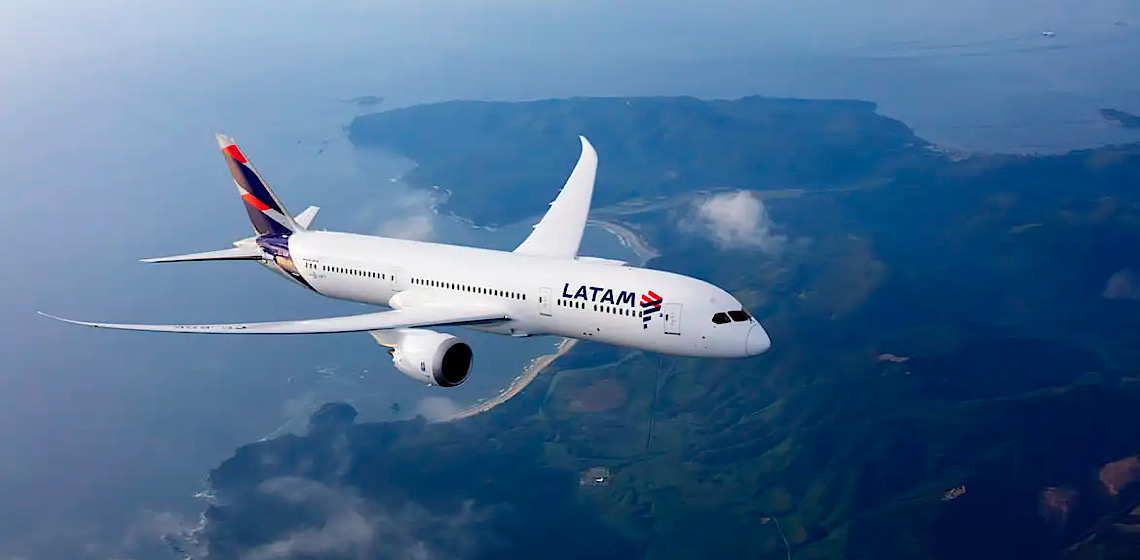 Latam passará a oferecer wi-fi a bordo em aviões de grande porte a partir de 2026