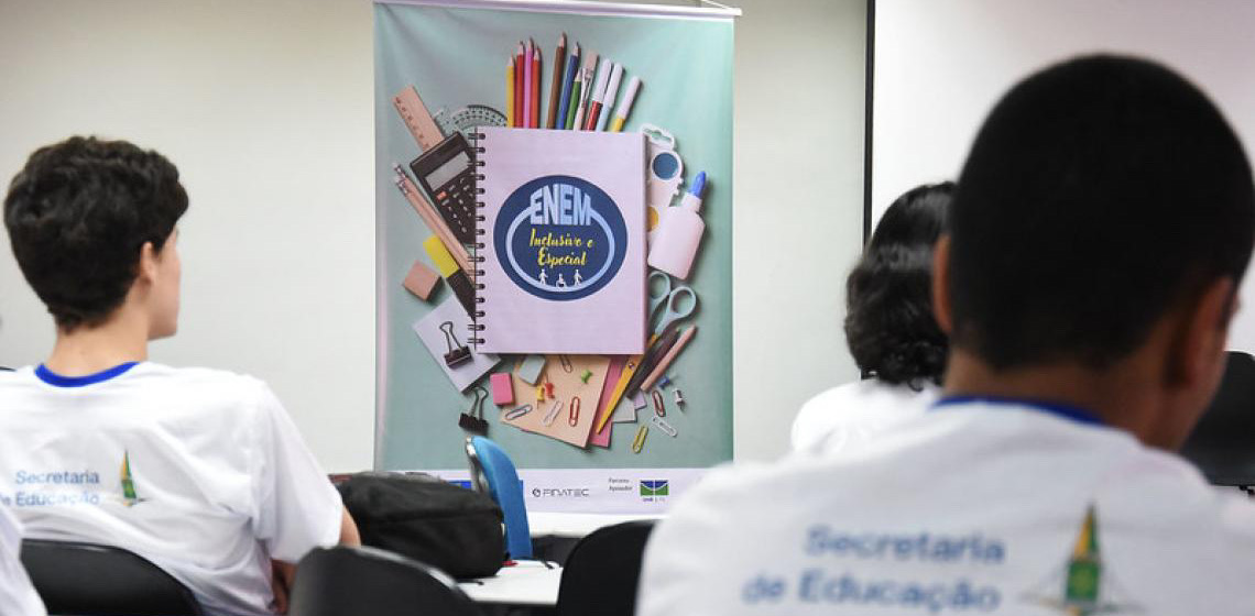 Abertas as inscrições para o projeto Enem Inclusivo e Especial 2025