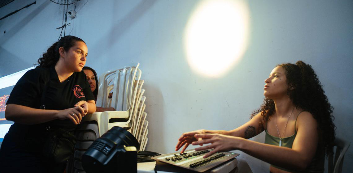 Primeira edição do projeto Luz, Som e Ação marca trajetória profissional de diversas mulheres
