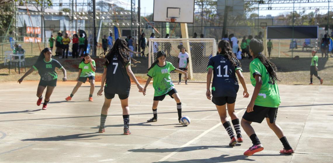 Parque da Cidade recebe projeto Disseminando o Esporte, com competições de diferentes modalidades