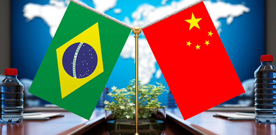 Brasil busca laços comerciais mais fortes com China em meio à complicada situação internacional