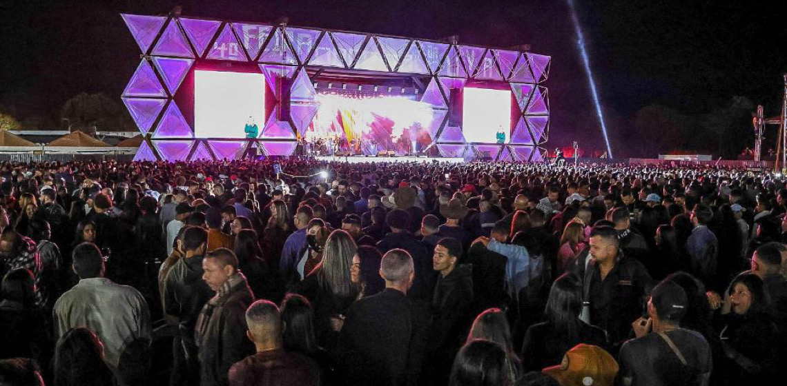 Feira da Uva, eventos esportivos e shows estão entre os destaques do fim de semana