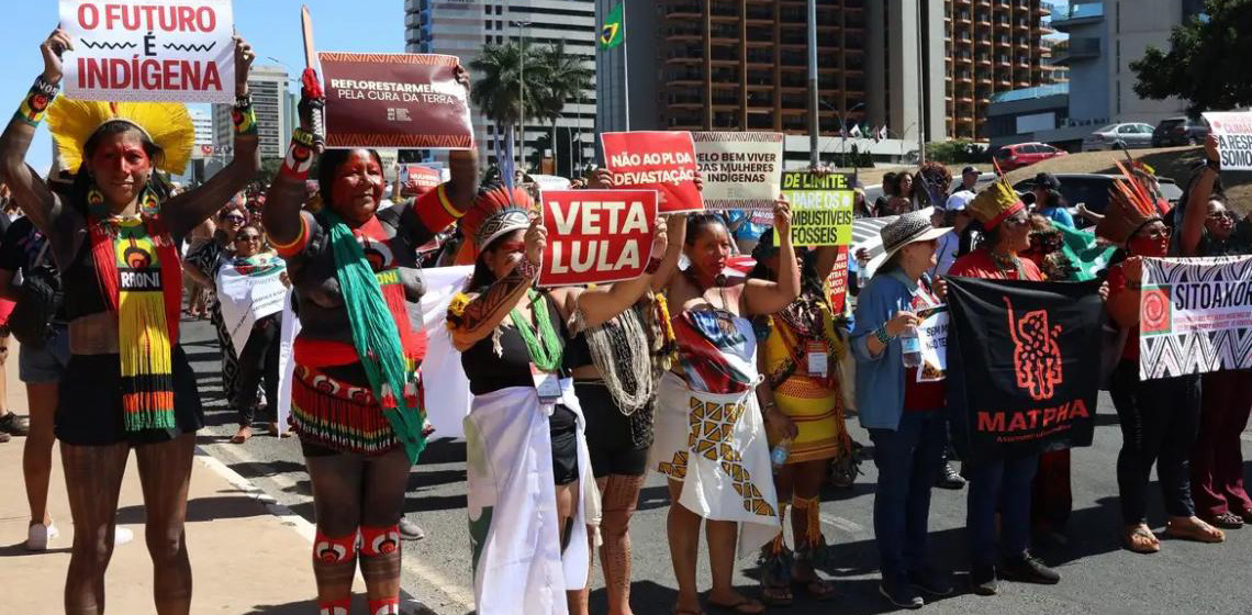 Marcha das Mulheres Indígenas defende luta contra a violência