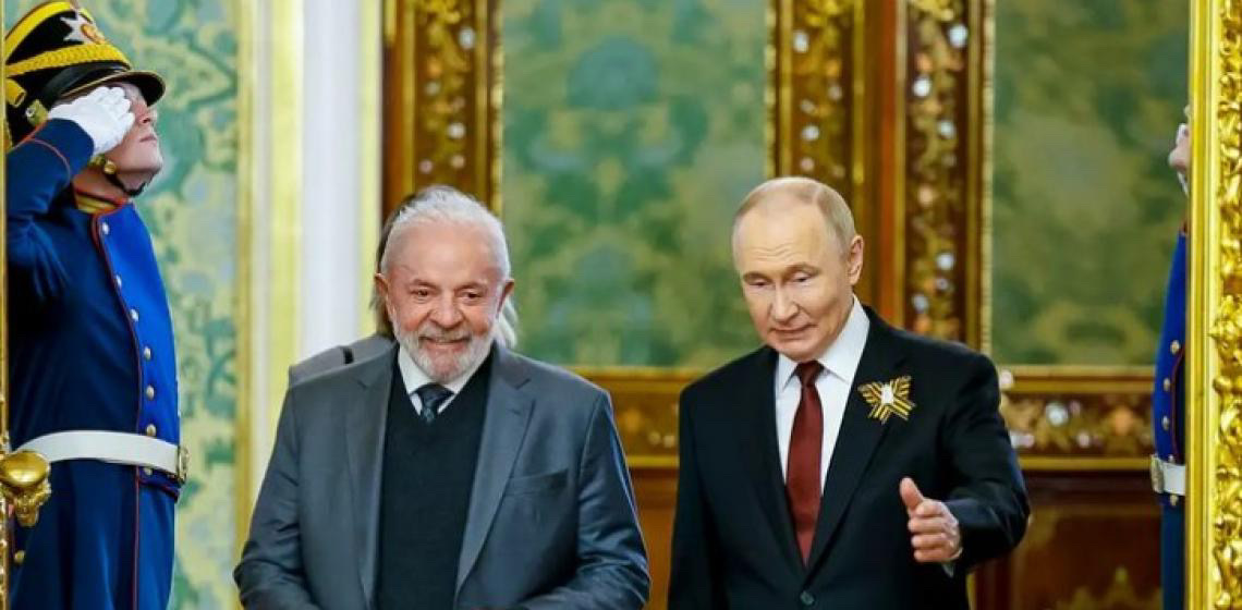 Por telefone, presidente Luiz Inácio Lula da Silva e Putin falam sobre Guerra da Ucrânia e Brics