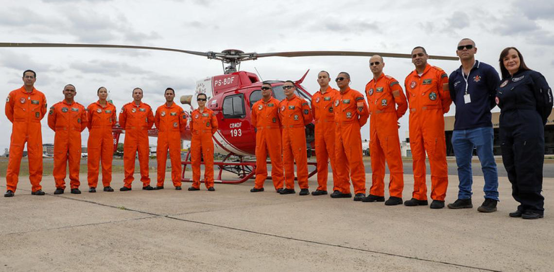 Resgate aéreo do Corpo de Bombeiros salva vidas em menos de 20 minutos no DF