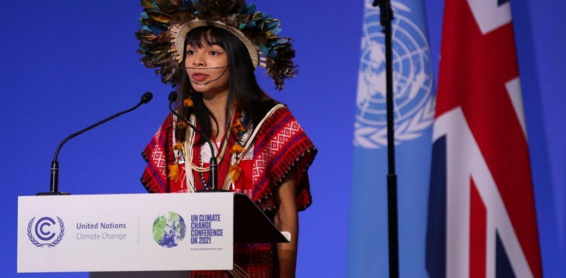 Jovem indígena brasileira selecionada para assessorar líder da ONU sobre clima