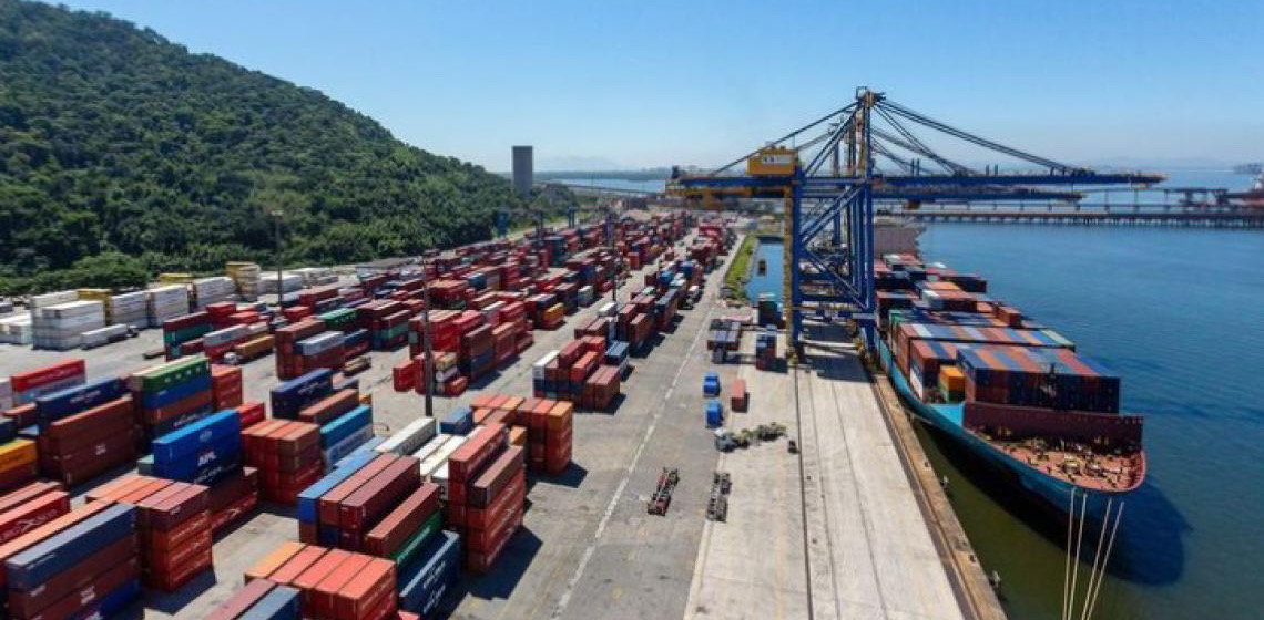 Movimentação de cargas nos portos brasileiros têm o melhor semestre da história