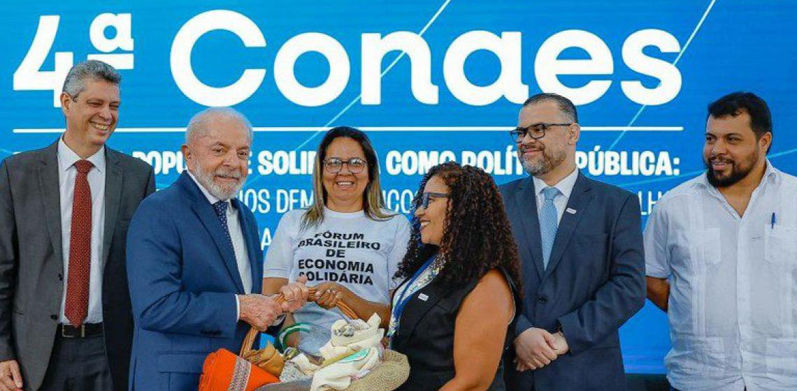 Lula destaca economia solidária como caminho para transformar o País