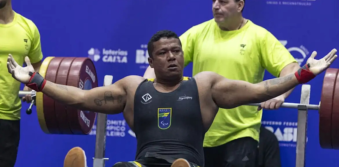 Brasil chega a 6 ouros em Copa do Mundo de halterofilismo paralímpico 