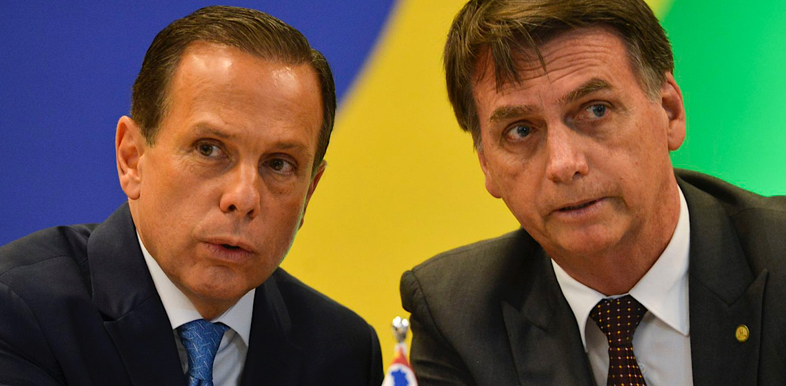 'Não se pode defender uma pessoa em detrimento de 215 milhões de brasileiros', critica Doria sobre ações dos Bolsonaro