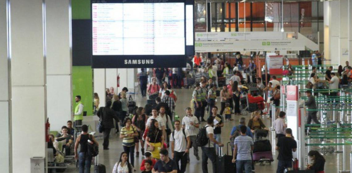 Aeroportos batem recorde e registram 73 milhões de passageiros de janeiro a julho