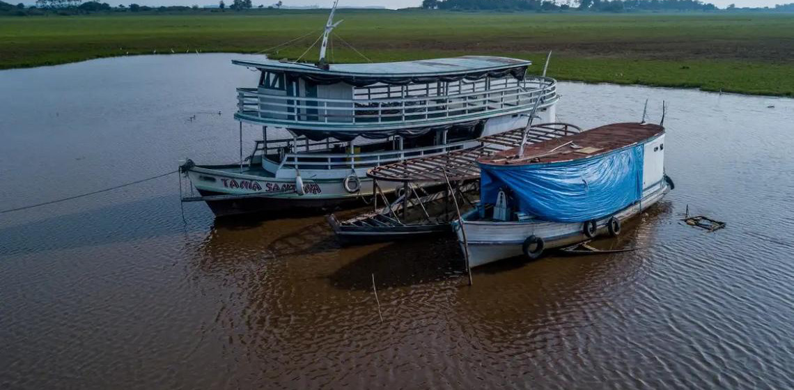 Agência Nacional de Águas e Saneamento Básico-ANA declara situação crítica de rios da Amazônia por escassez d’água