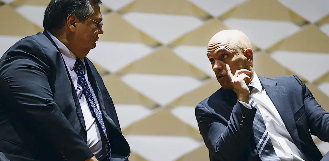 A provocação de um advogado dos réus da trama golpista a Alexandre de Moraes e Flavio Dino