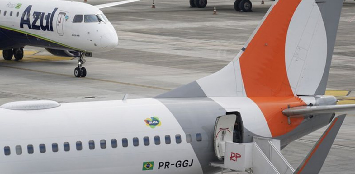 Gol e Azul deverão informar o Cade sobre acordo de compartilhamento de rota