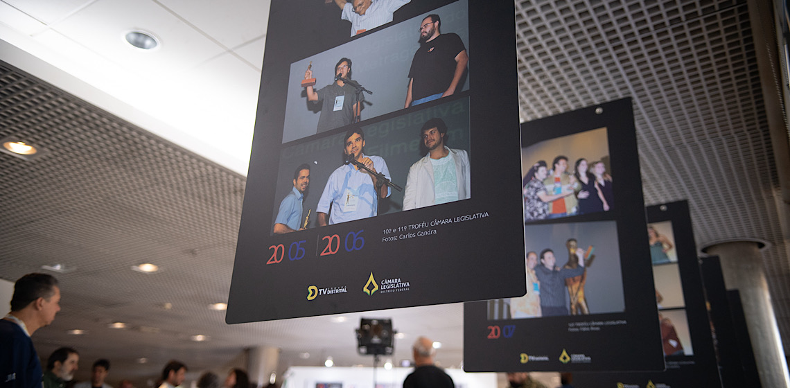 História do cinema de Brasília é celebrada em exposição na CLDF