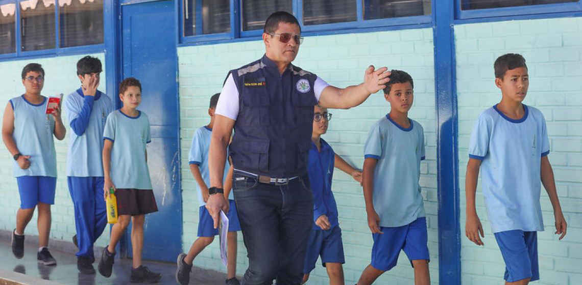 Escolas de gestão compartilhada cívico-militares alcançam mais de 98% de aprovação no DF