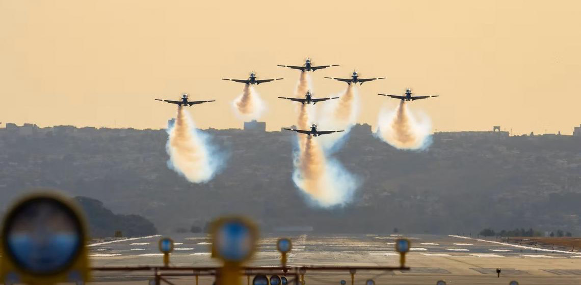 Evento Portões Abertos 2025 terá exposição de aeronaves e esquadrilha da fumaça