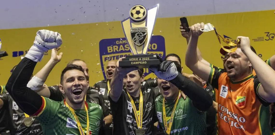 AGAFUC conquista octacampeonato do Brasileiro de futebol de cegos