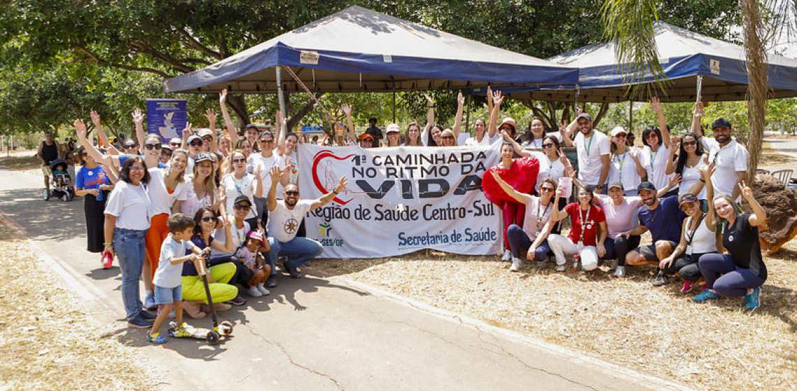 2ª Caminhada no Ritmo da Vida ocorre no próximo sábado, 20