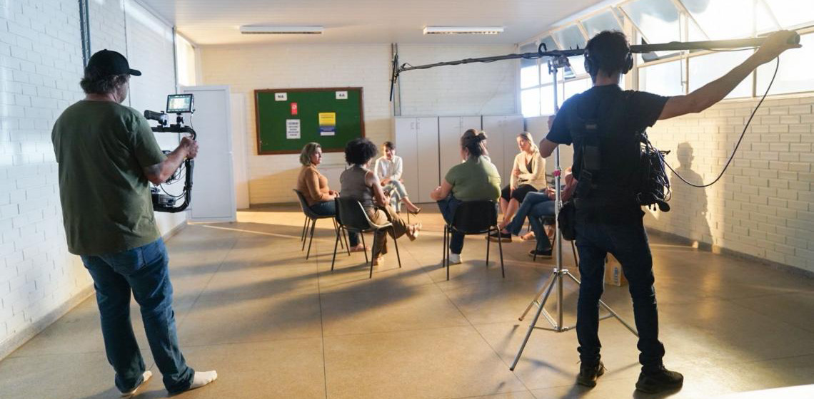 No Distrito Federal, Cras do Guará vira cenário de filme sobre histórias de superação