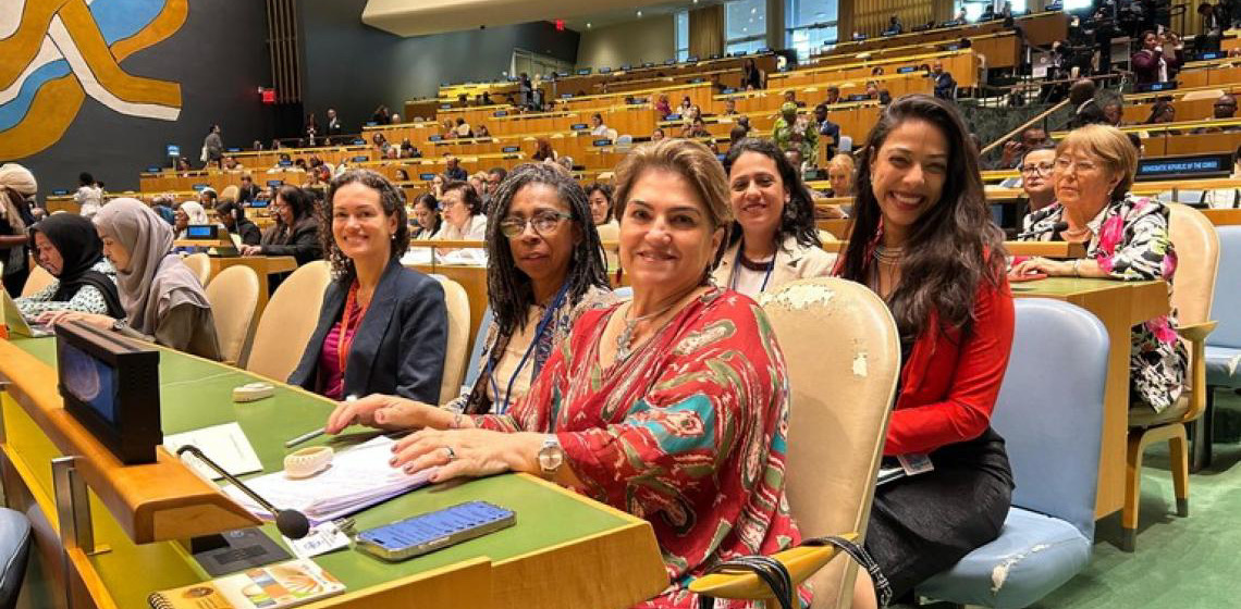 Na ONU, Brasil anuncia protocolo internacional para proteger mulheres em emergências climáticas