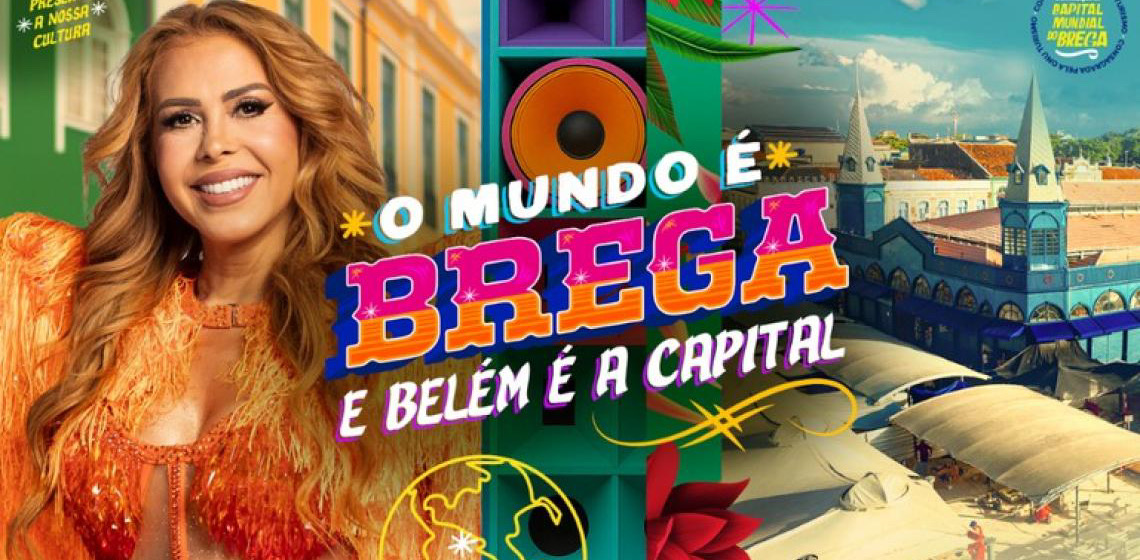 No Dia Mundial da Música, Ministério do Turismo lança campanha “O mundo é Brega e Belém é a capital”