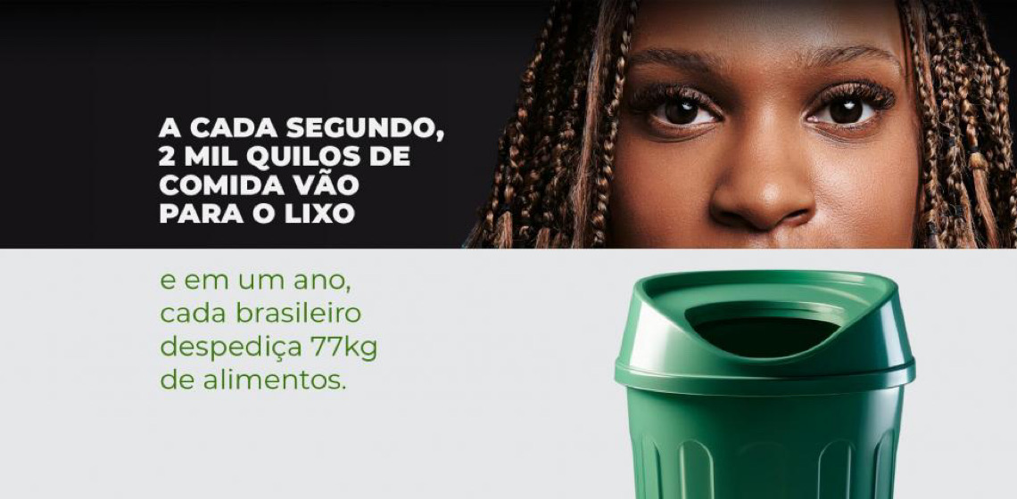Pacto Contra a Fome lança nova campanha contra o desperdício de alimentos com inteligência artificial e ferramenta de monitoramento