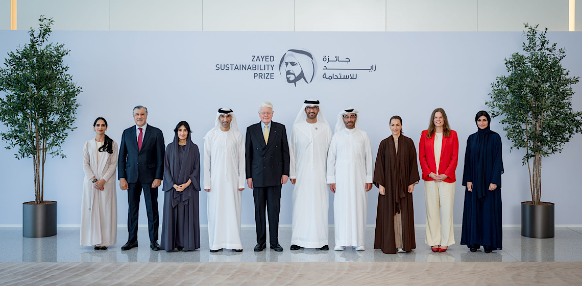 Brasileiros estão entre finalistas do Prêmio Zayed