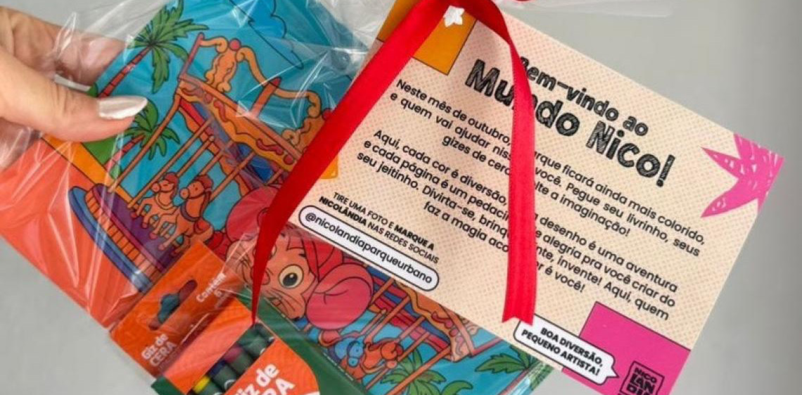Nicolândia lança livrinho inspirado em Bobbie Goods: Uma homenagem colorida à infância sem telas