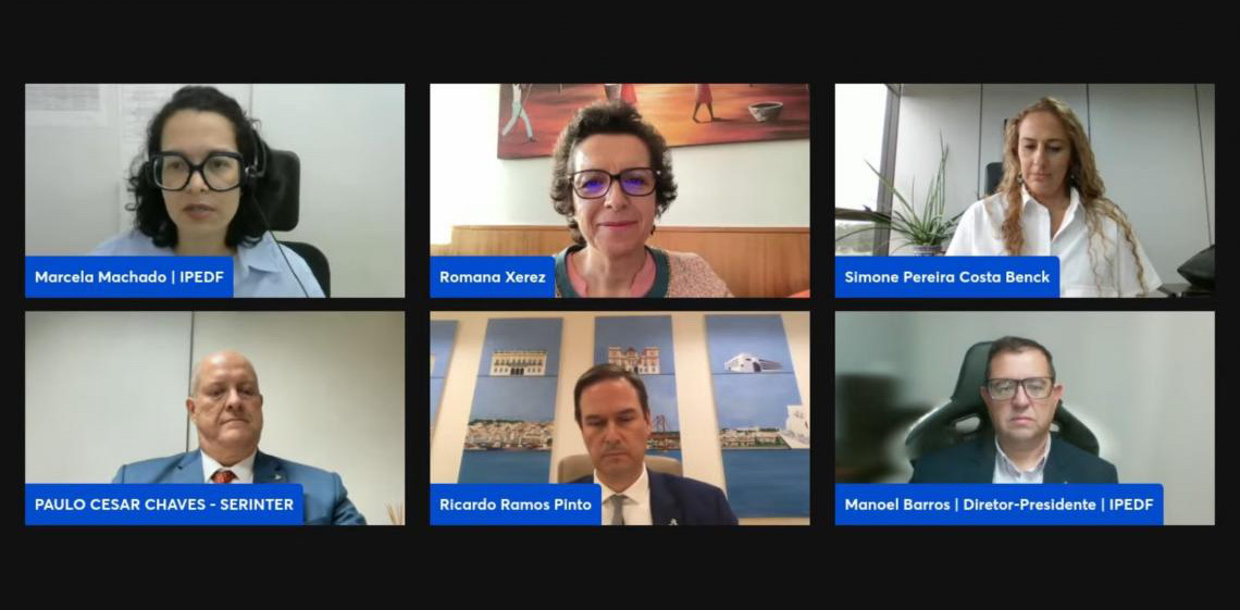 Webinar internacional marca início de parceria entre o IPEDF e a Universidade de Lisboa