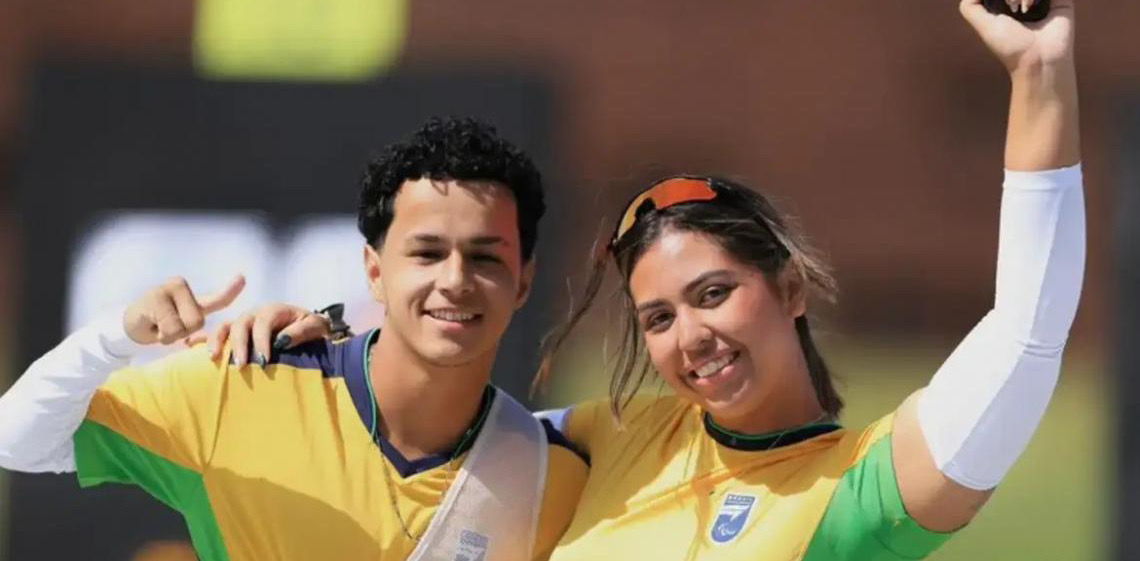 Tiro com arco do Brasil conquista 1ª medalha em um Parapan de Jovens