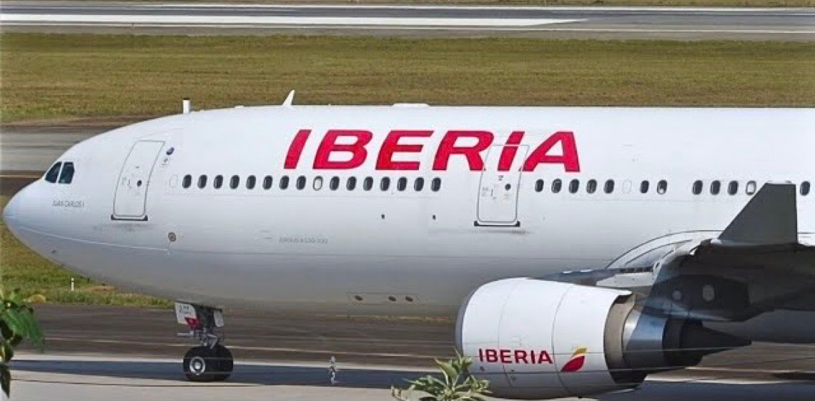 Iberia aumenta em 25% oferta de assentos para o Brasil em 2026 com novas rotas para PE e CE