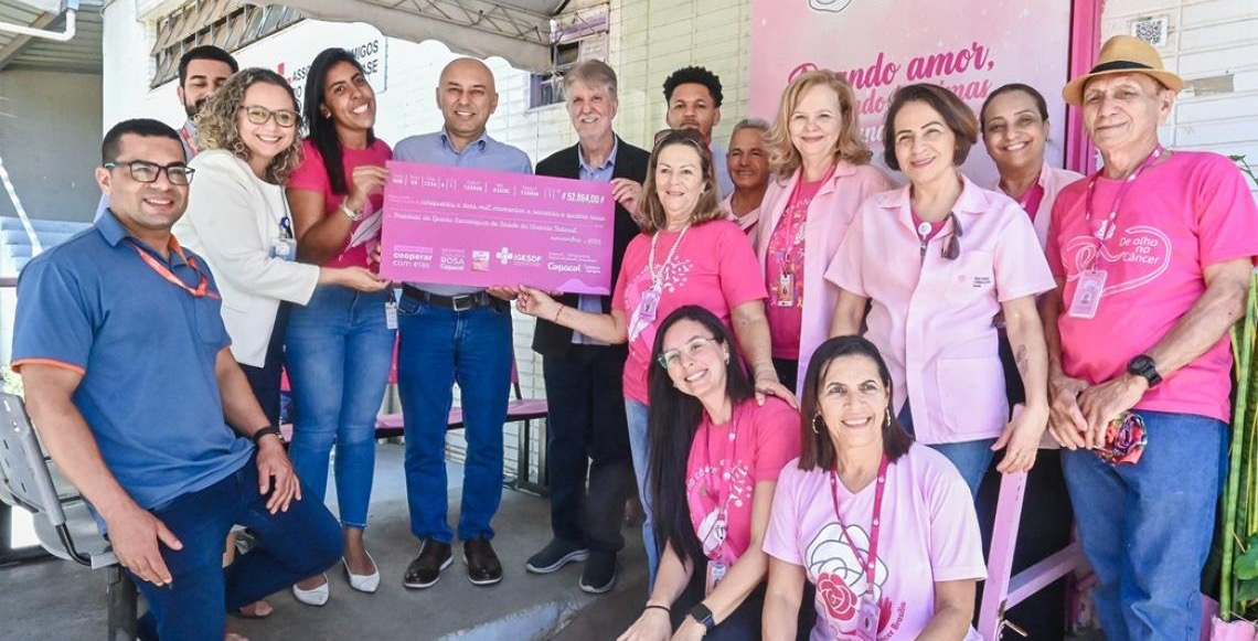 Rede Feminina de Combate ao Câncer recebe doação de mais de R$ 50 mil