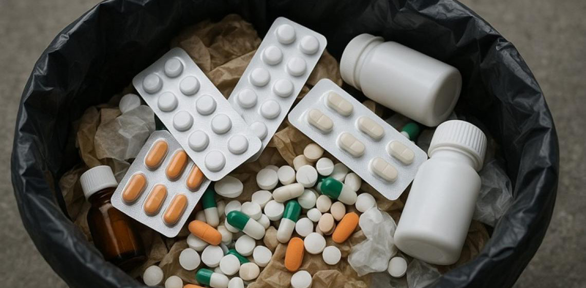 Descarte incorreto de medicamentos ameaça o meio ambiente e a saúde pública, alerta especialista