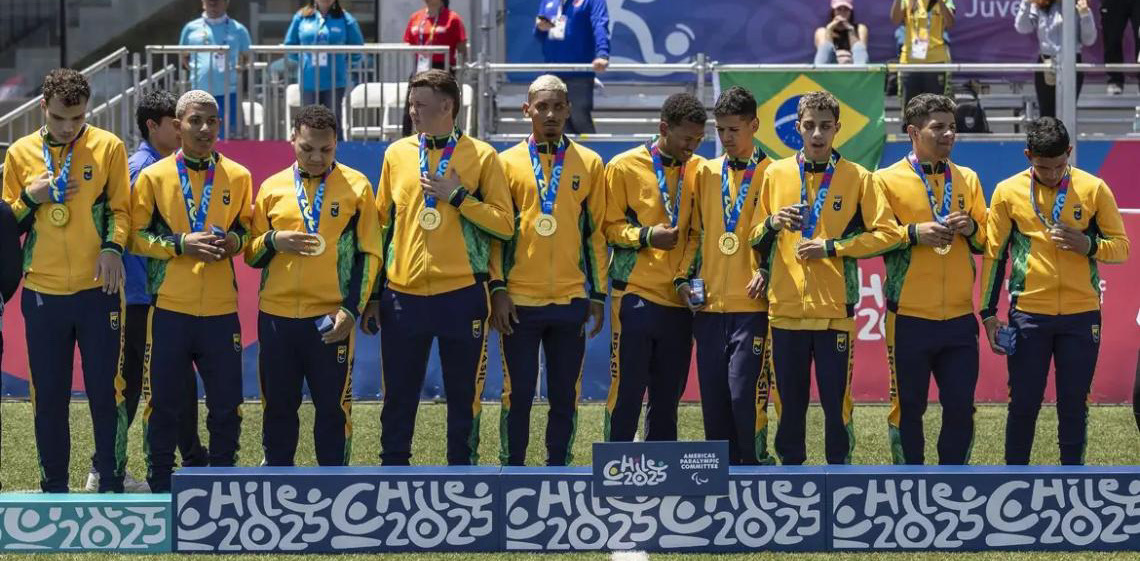 Brasil encerra Parapan de Jovens na liderança do quadro de medalhas