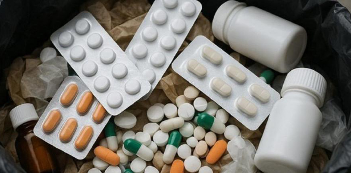 Descarte incorreto de medicamentos ameaça o meio ambiente e a saúde pública, alerta especialista